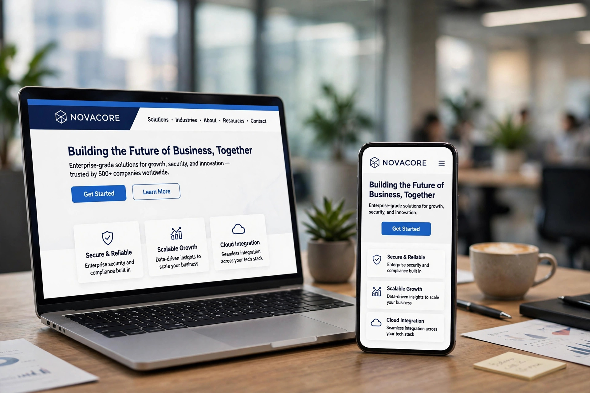 Client Website — Sample 2